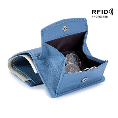 RFID Cartera de cuero PU-Compre 3 envío gratis