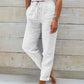 🌿👖 Damenhose aus Baumwolle & Leinen mit elastischem Bund. Perfekt für warme Tage – atmungsaktiv, bequem & lässig im Look 🥰✨ Ideal für Alltag & Freizeit. Hochwertige Naturfasern für ein angenehmes Tragegefühl.