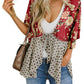 📢📢Großer Ausverkauf läuft!⏰🌸Damen-Kimonos mit Blumenmuster, Rüschenärmeln und Bindegürtel – luftige Boho-Cardigans im lockeren Schnitt