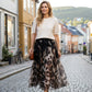 👚 50 % RABATT | Elegant kombiniert ohne Styling-Stress – Damen 2-teiliges Set mit Leo-Rock