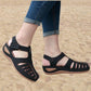 🔥Das ist eine saisonale spezialität🎉-Leichte orthopädische Ledersandalen von höchster Qualität