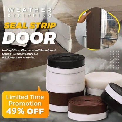 🔥🎄 Warmer Weihnachtsverkauf 2025 🎁 MEHR KAUFEN, MEHR SPAREN🔥 Türdichtung 5 m – Schluss mit Staub, Insekten und Lärm!