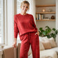 ⌛ Nur noch 3 Tage – 49% auf alles! ⏰Damen-Glitzer-Zweiteiler: Pullover & Hose