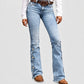 🔥 Jetzt im Trend – High-Street-Jeans mit rohem Saum – modern