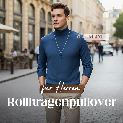 ✨ Premium Kaschmirpulli Herren Einfarbig - Weiches Wohlfühlgarn mit Moderner Passform für Business & Freizeit 👔🎯