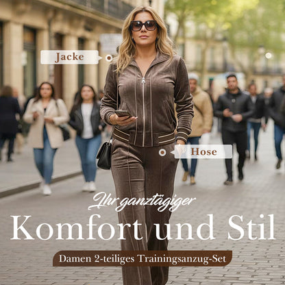✨ 2-teiliges Trainingsanzug-Set für Damen – Schicker Komfort für jede Gelegenheit! 💃