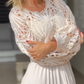 💞Damenkleid aus Spitze mit Hohlfalten🔥Kauf 2 Artikel versandkostenfrei🔥