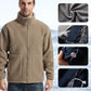 🧥🍂 Bestseller – Herren-Fleecejacke mit Wendefunktion – ideal für kalte Tage