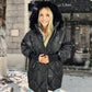 🍂 Frühherbst-Sonderaktion: 50 % Rabatt！⌛️Damen Midi-Parka mit Strickärmeln