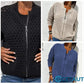 🔥2026 HOT SALE🔥Lässige Damen Strickjacke mit Reißverschluss und hohlem Design👗