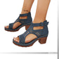 🔥Bequeme und stylische orthopädische Sandalen mit offenem Zehenbereich und hohem Absatz