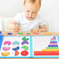 🧲🧩Lehrreiches magnetisches Bruchbuch-Puzzle für Kinder🎨✨Förderung der Feinmotorik & Logik mit sicherem Design