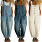 👖🔥 50% RABATT 💥 Damen Baggy Denim Latzhose mit Taschen – lässig, bequem & absolut im Trend