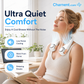 ❄️💞Über 50.000 verkauft!🍃💨 Nacken-Klimaanlage mit Ventilator – ultraleise, 360° drehbar, 3 Geschwindigkeitsstufen. Freihändige Kühlung, lange Akkulaufzeit. 😎🌬️