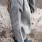 ⏳Limited-time 50% off⏰Strickjacke mit Rundhalsausschnitt und Reißverschluss🧥