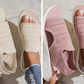 👟 Atmungsaktive Plateausandalen aus Strickstoff für Damen – bequem & modisch