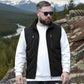 ⏰Zeitlich begrenzter Verkauf – 49 % RABATT🔥🧥 Herren Oversized Ärmellose Westenjacke mit Taschen