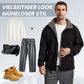 🧥🍂 Bestseller – Herren-Fleecejacke mit Wendefunktion – ideal für kalte Tage