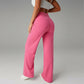 ⌛ Nur noch 3 Tage – 49% auf alles! ⏰ 50.000+ VERKAUFT!💕 Damen-Unifarbene Weite Straight-Leg-Hose
