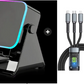 🔥Letzter Tag des zeitlich begrenzten 50%-Rabatts!🔥 5-in-1 Kabelloser Bluetooth-Lautsprecher mit Induktionsfunktion und verstellbarer Handyhalterung