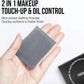 ⏰1 kaufen, 1 gratis dazu💝Schwarzes Magnet-Öl-Blotting-Setting-Sheet mit Puder für mehr Kontrolle über die Hautfettigkeit. Hält die Haut frisch. 2-in-1-Blotting-Sheet.