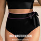 ✨Hot Sale 50% Off 🎀Double Tie High Waist Tummy Control Bikini Set💖
