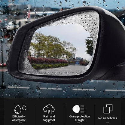 🏆 Über 50.000 Stück verkauft! Fast ausverkauft⚡Wasserdichte Folie für den Rückspiegel Ihres Autos