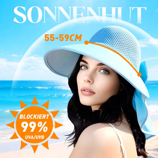 🌞2026 Summer New👒Sonnenhut mit breiter Krempe und abnehmbarer Nackenschutzklappe