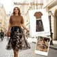 👚 50 % RABATT | Elegant kombiniert ohne Styling-Stress – Damen 2-teiliges Set mit Leo-Rock