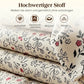 Damen Kurzarmbluse mit Frühlingsblumenprint: V-Ausschnitt & lockere Passform – Atmungsaktiv, knitterfrei & figurschmeichelnd für Frühling & Sommer