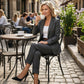 👔 60% RABATT! 💼 Damen Business-Anzug – Blazer mit Kragen & Hose, Bügelfrei & Klassischer Look 👖
