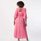 🏖️LETZTER TAG - 50% RABATT!!🎀🌸Damenkleid mit V-Ausschnitt und Print