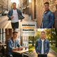 👔🔥 Neuheiten – Herren-Freizeit-Denimjacke im Used-Look mit Vintage-Wäsche
