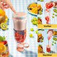 🔈🔈 60% Rabatt🎄Bestseller Tragbarer Entsafter | Frischer Saft überall und jederzeit
