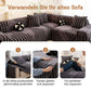 🔥Black-Friday-Mega-Angebot – 50 % Rabatt!🔥 Plüsch Sofaüberwurf - Extra Dicke & Rutschfeste Decke mit Elastischen Kanten für Herbst und Winter 🍂❄️