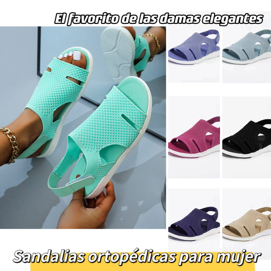 🔥Summer Caliente Venta🔥Sandalias ortopédicas transpirables para mujer - Compre 3 envío gratis