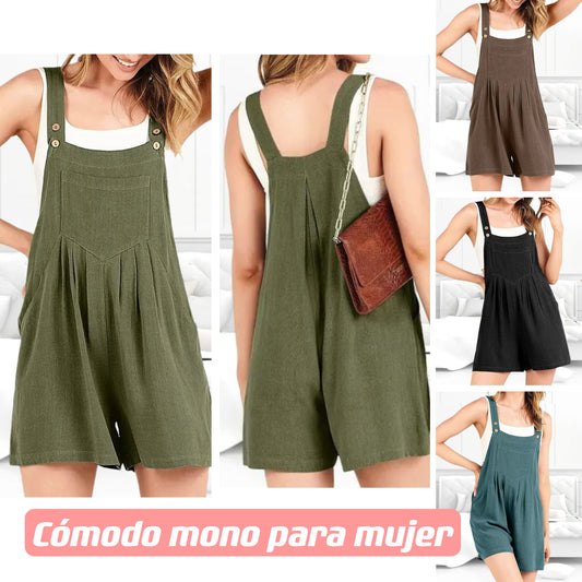 🔥Summer Caliente Venta🔥Camisón casual con tirantes ajustables - COMPRE 2 ENVÍO GRATIS