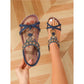 💎 61% RABATT! 💎 2026 Bohemian-Sandalen für Frauen – Atmungsaktiv, Rutschfest & Barfuß-Komfort für den ganzen Tag 🌈👣