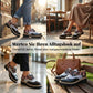Damen Plateau-Brogues mit Blumenmuster