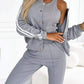 ⏳💥Dreiteiliges Set aus Baseballjacke und -hose für Damen