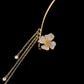 💕💕Schlichte Ohrclips mit Schmetterlings- und Blumenmotiv & Quasten – Elegant & bequem, ohne Ohrloch 🌸🦋