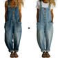 👖🔥 50% RABATT 💥 Damen Baggy Denim Latzhose mit Taschen – lässig, bequem & absolut im Trend