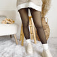 ❄️Heißer Verkauf 50 % Rabatt!!⚡Über 50.000 Stück verkauft!❄️Pile-Leggings mit einer Naht für eine schöne Silhouette✨✨Bleiben Sie warm. Sehen Sie gut aus. 💕
