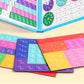 🧲🧩Lehrreiches magnetisches Bruchbuch-Puzzle für Kinder🎨✨Förderung der Feinmotorik & Logik mit sicherem Design