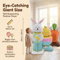 🎁 Oster-Frühbucher-Sale 🐰 Riesen 3D-Steh-Hase-Ballon – selbststehend für festliche Stimmung