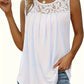 👚 Top-bewertet – luftiges Spitzen-Top mit Falten