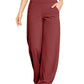 Damen Schmeichelnde Hohe Taille Stylische Hosen mit Funktionalen Seiten Taschen