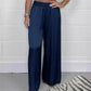 💝Glatte, lockere Hose mit geradem Bein