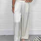 💝Glatte, lockere Hose mit geradem Bein