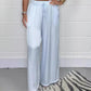 💝Glatte, lockere Hose mit geradem Bein